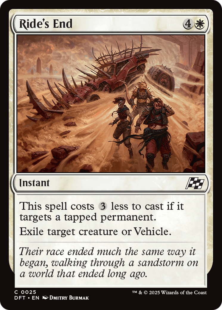 Ride's End [Aetherdrift] - Magic: The Gathering - Card Brawlers | Quebec | Canada |