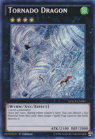 Tornado Dragon [MACR-EN081] Secret Rare - Yu-Gi-Oh! - Card Brawlers | Quebec | Canada |