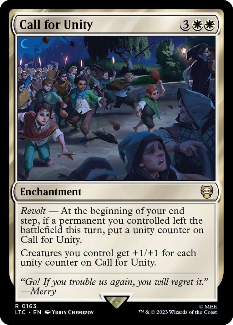 Call for Unity [The Lord of the Rings: Tales of Middle-Earth Commander] - Magic: The Gathering - Card Brawlers | Quebec | Canada |