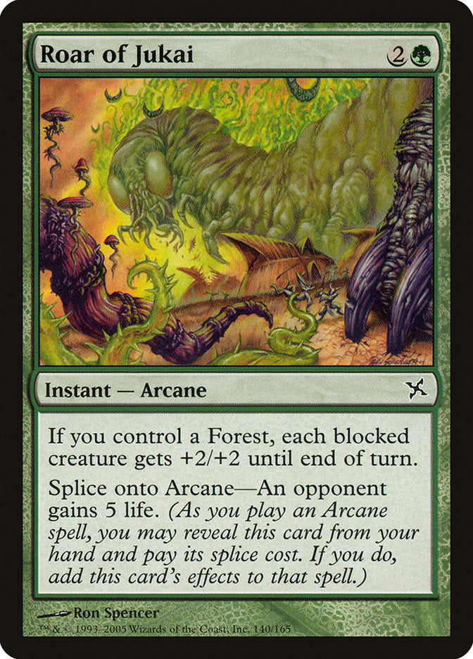 Roar of Jukai [Betrayers of Kamigawa] - Magic: The Gathering - Card Brawlers | Quebec | Canada |