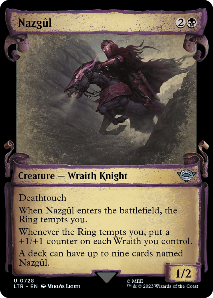 Nazgul (0728) [The Lord of the Rings: Tales of Middle-Earth Showcase Scrolls] - Magic: The Gathering - Card Brawlers | Quebec | Canada |