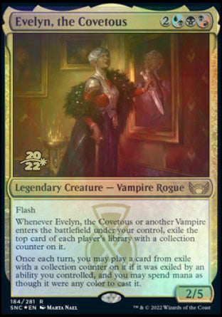 Evelyn, the Covetous [Streets of New Capenna Prerelease Promos] - Magic: The Gathering - Card Brawlers | Quebec | Canada |