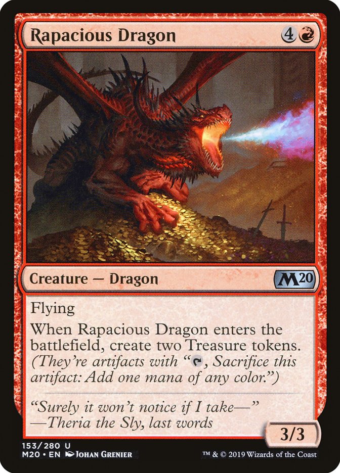Rapacious Dragon [Core Set 2020] - Magic: The Gathering - Card Brawlers | Quebec | Canada |