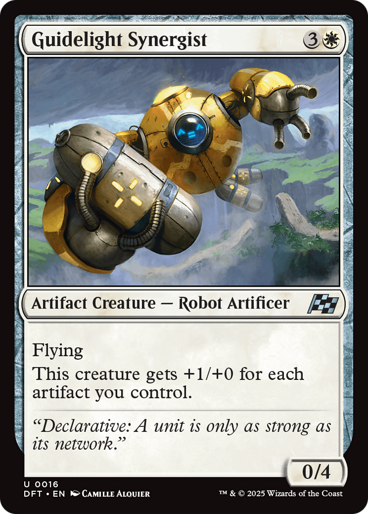 Guidelight Synergist [Aetherdrift] - Magic: The Gathering - Card Brawlers | Quebec | Canada |