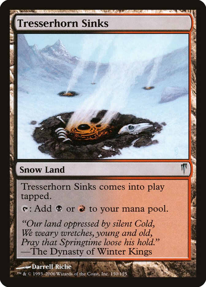 Tresserhorn Sinks [Coldsnap] - Magic: The Gathering - Card Brawlers | Quebec | Canada |