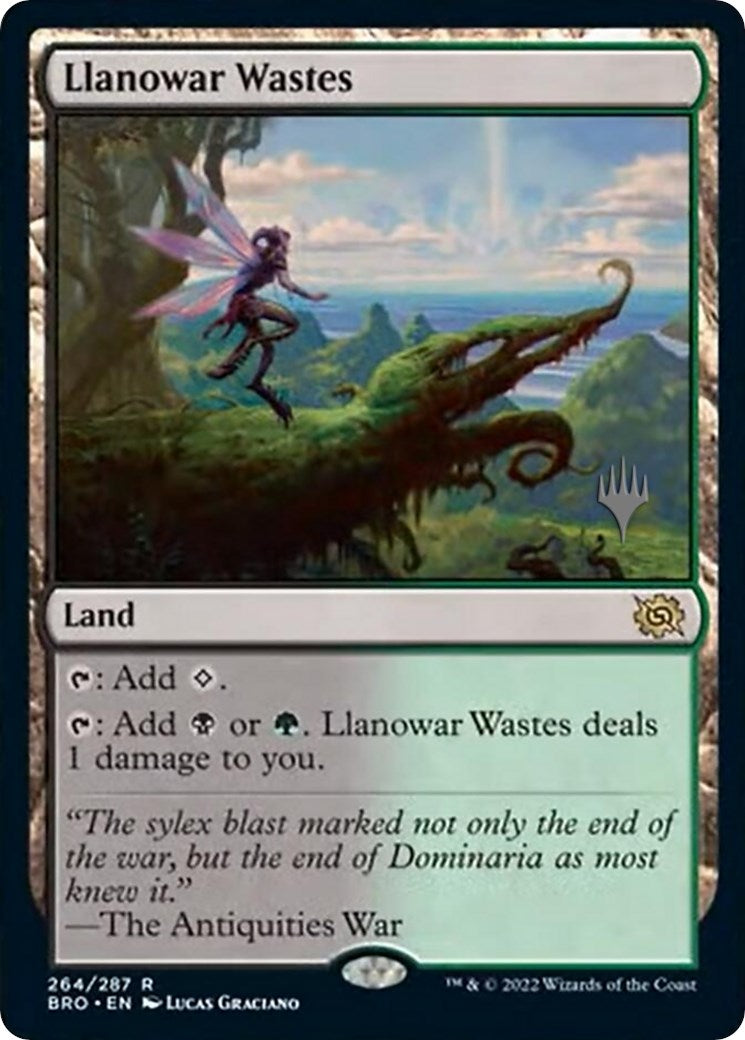 Llanowar Wastes (Promo Pack) [The Brothers' War Promos] - Magic: The Gathering - Card Brawlers | Quebec | Canada |