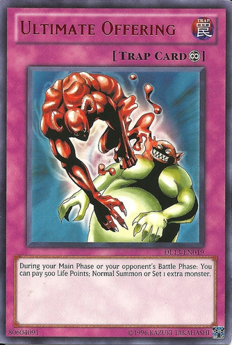 Ultimate Offering (Red) [DL13-EN019] Rare - Yu-Gi-Oh! - Card Brawlers | Quebec | Canada |