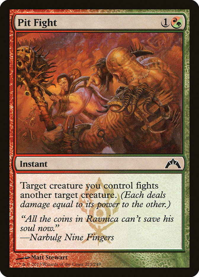Pit Fight [Gatecrash] - Magic: The Gathering - Card Brawlers | Quebec | Canada |
