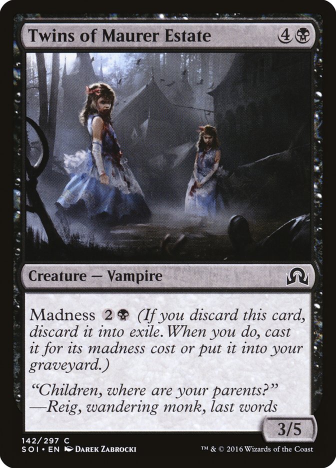 Twins of Maurer Estate [Shadows over Innistrad] - Magic: The Gathering - Card Brawlers | Quebec | Canada |