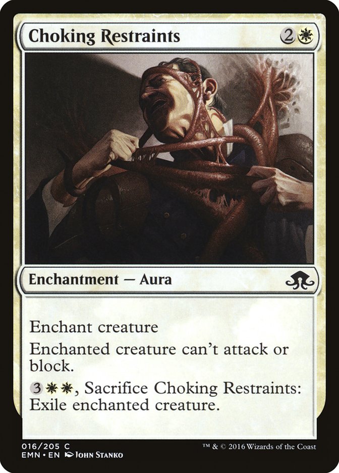 Choking Restraints [Eldritch Moon] - Magic: The Gathering - Card Brawlers | Quebec | Canada |