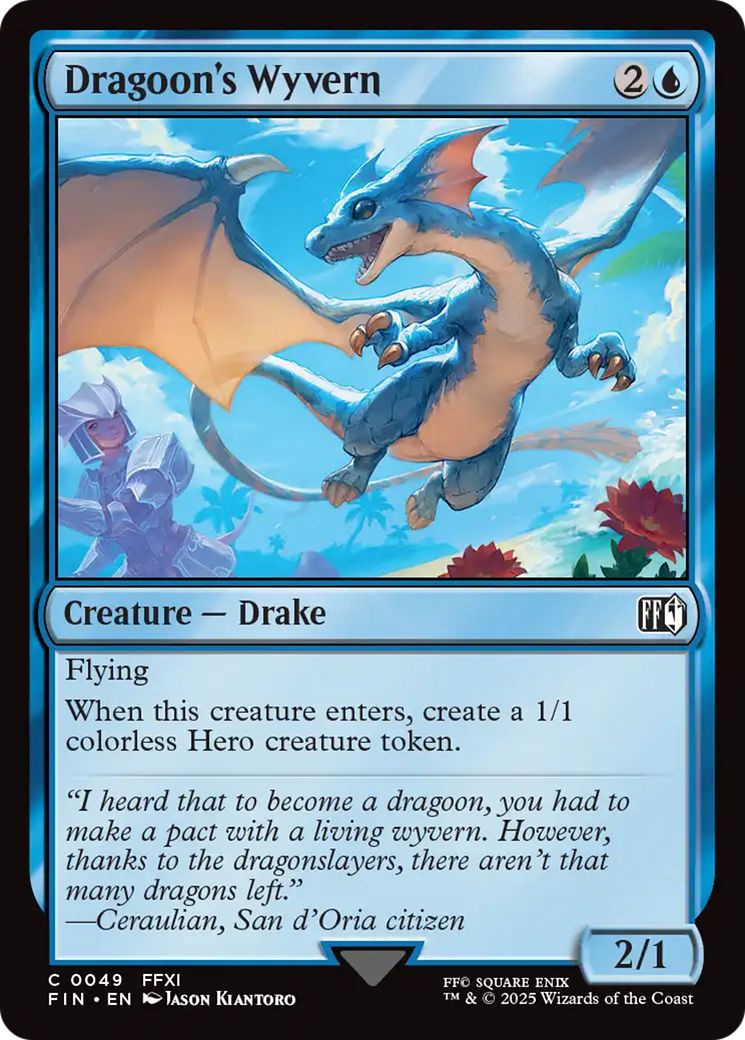 Dragoon's Wyvern [FINAL FANTASY] - Magic: The Gathering - Card Brawlers | Quebec | Canada |