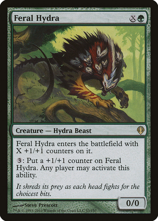 Feral Hydra [Archenemy] - Magic: The Gathering - Card Brawlers | Quebec | Canada |