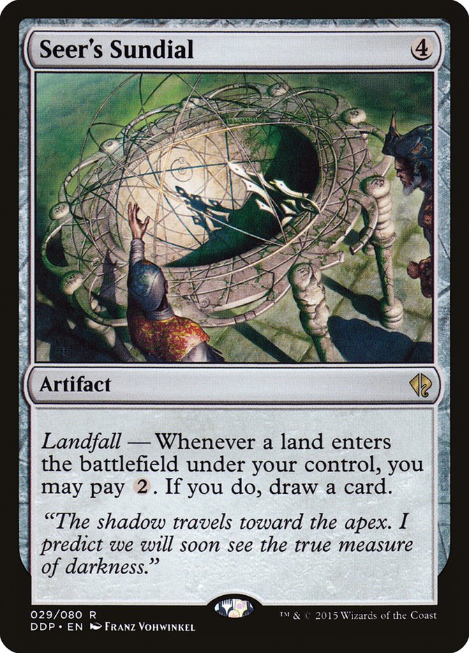 Seer's Sundial [Duel Decks: Zendikar vs. Eldrazi] - Magic: The Gathering - Card Brawlers | Quebec | Canada |