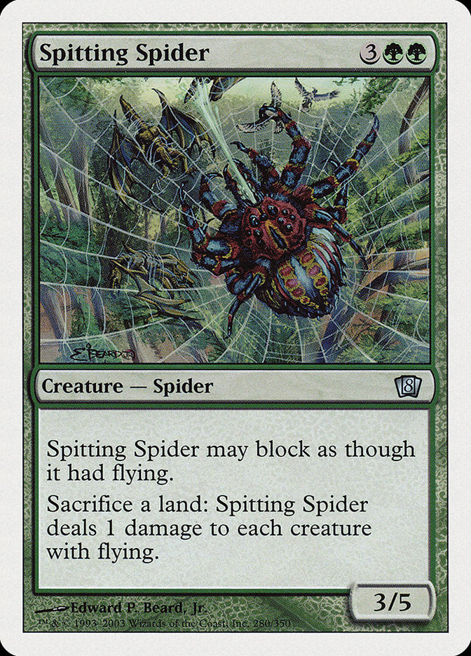 Spitting Spider [Eighth Edition] - Magic: The Gathering - Card Brawlers | Quebec | Canada |