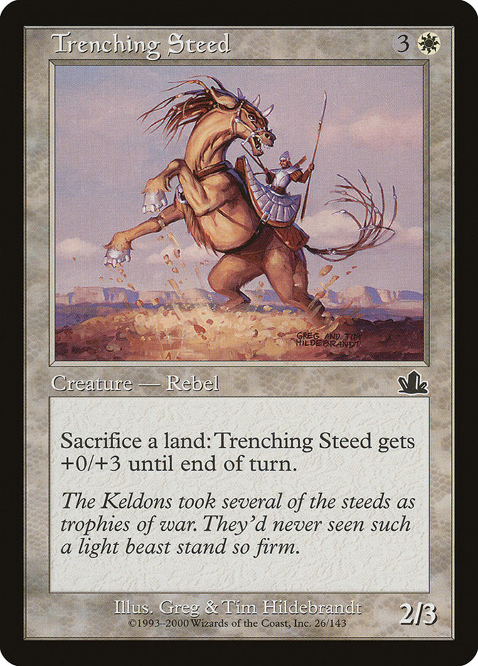 Trenching Steed [Prophecy] - Magic: The Gathering - Card Brawlers | Quebec | Canada |