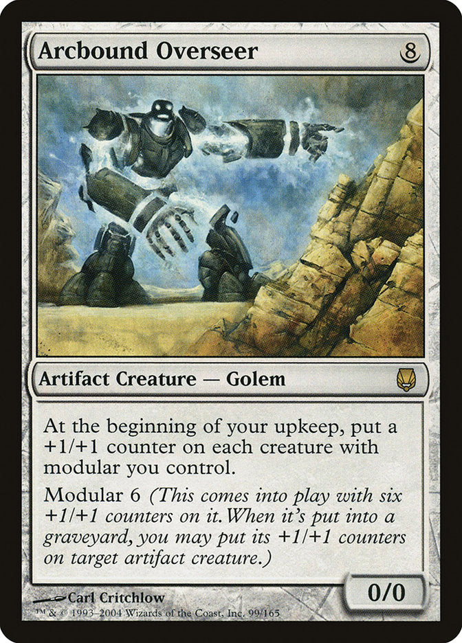 Arcbound Overseer [Darksteel] - Magic: The Gathering - Card Brawlers | Quebec | Canada |