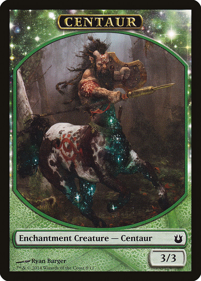 Centaur Token [Born of the Gods Tokens] - Magic: The Gathering - Card Brawlers | Quebec | Canada |