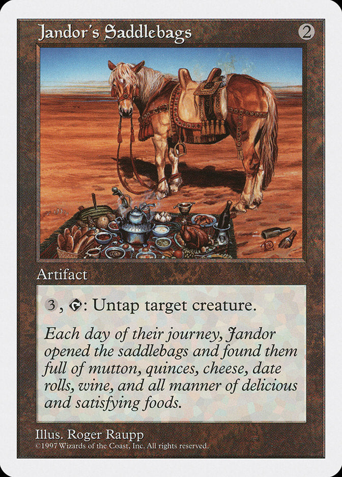 Jandor's Saddlebags [Fifth Edition] - Magic: The Gathering - Card Brawlers | Quebec | Canada |