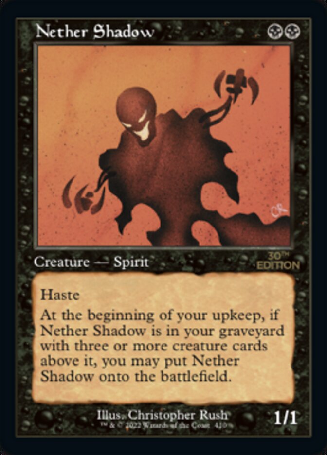 Nether Shadow (Retro) [30th Anniversary Edition] - Magic: The Gathering - Card Brawlers | Quebec | Canada |