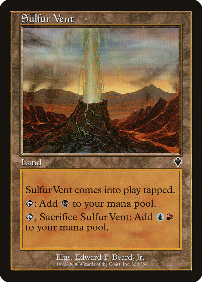 Sulfur Vent [Invasion] - Magic: The Gathering - Card Brawlers | Quebec | Canada |