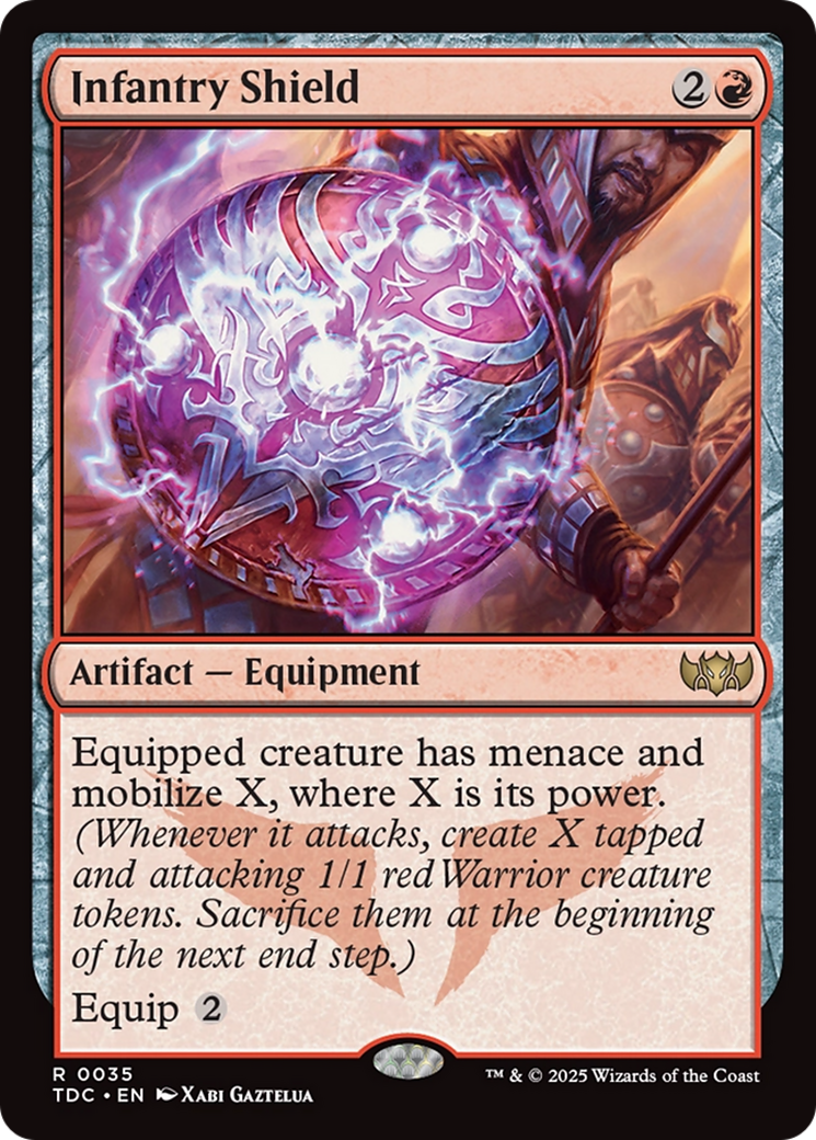 Infantry Shield [Tarkir: Dragonstorm Commander] - Magic: The Gathering - Card Brawlers | Quebec | Canada |