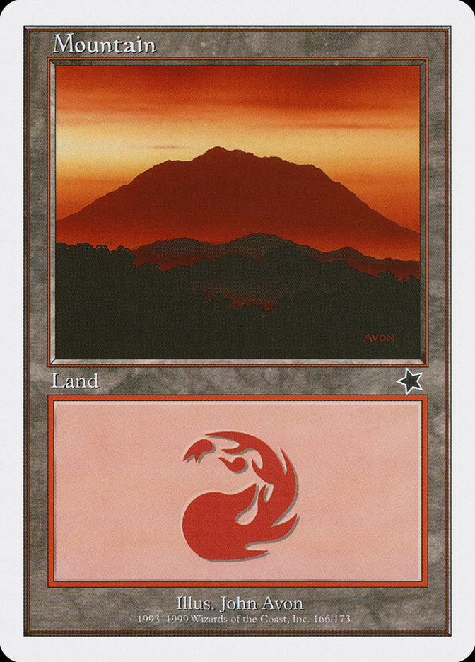 Mountain (166) [Starter 1999] - Magic: The Gathering - Card Brawlers | Quebec | Canada |