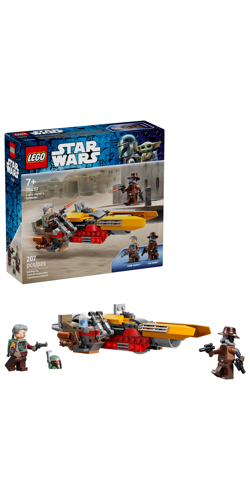 LEGO® - Star Wars TM - Cobb Vanth's Speeder - Building Kit - 75437 - Lego - Card Brawlers | Quebec | Canada |