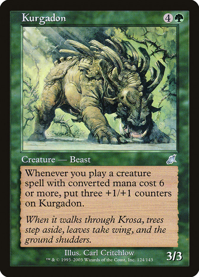 Kurgadon [Scourge] - Magic: The Gathering - Card Brawlers | Quebec | Canada |
