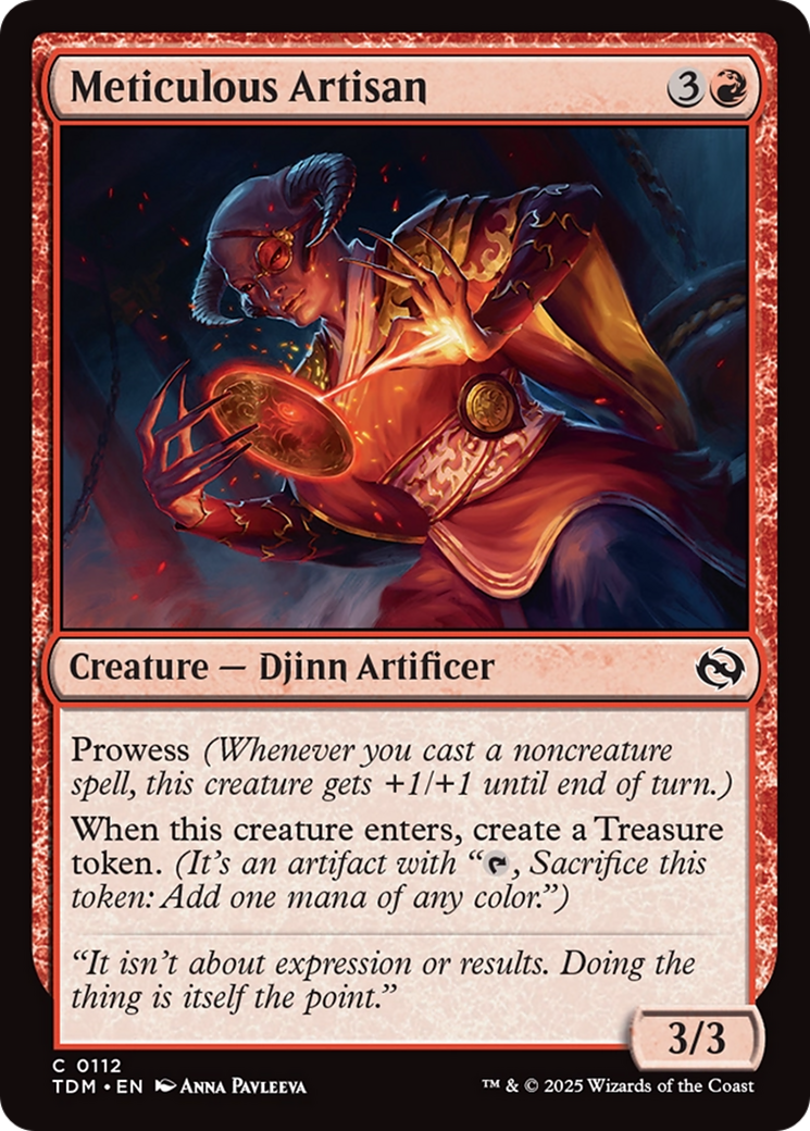 Meticulous Artisan [Tarkir: Dragonstorm] - Magic: The Gathering - Card Brawlers | Quebec | Canada |