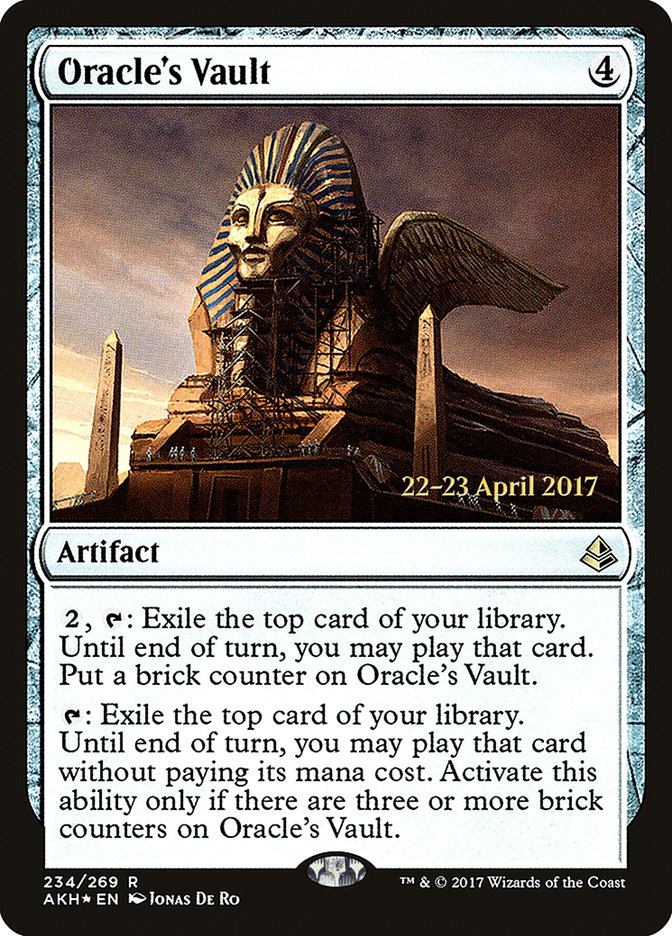 Oracle's Vault [Amonkhet Prerelease Promos] - Magic: The Gathering - Card Brawlers | Quebec | Canada |