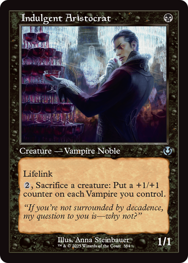 Indulgent Aristocrat (Retro Frame) [Innistrad Remastered] - Magic: The Gathering - Card Brawlers | Quebec | Canada |