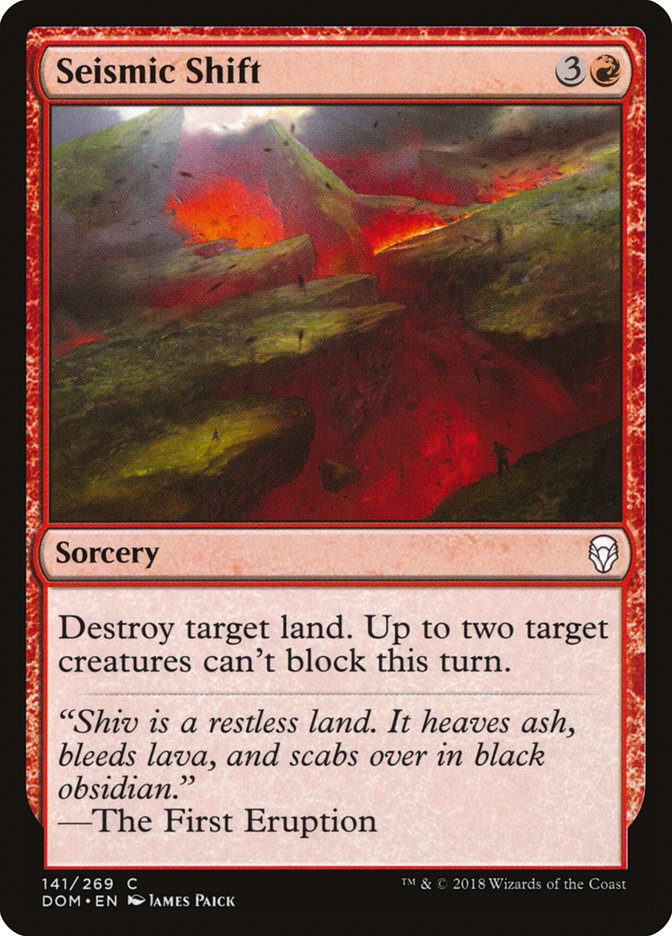 Seismic Shift [Dominaria] - Magic: The Gathering - Card Brawlers | Quebec | Canada |