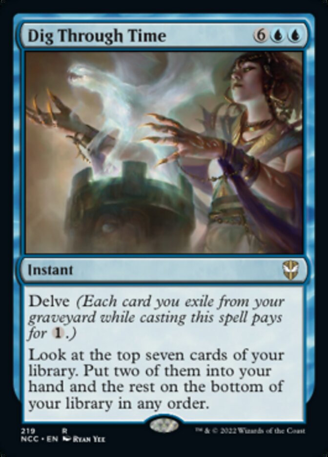 Dig Through Time [Streets of New Capenna Commander] - Magic: The Gathering - Card Brawlers | Quebec | Canada |