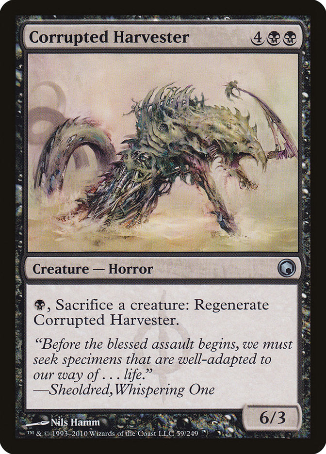 Corrupted Harvester [Scars of Mirrodin] - Magic: The Gathering - Card Brawlers | Quebec | Canada |