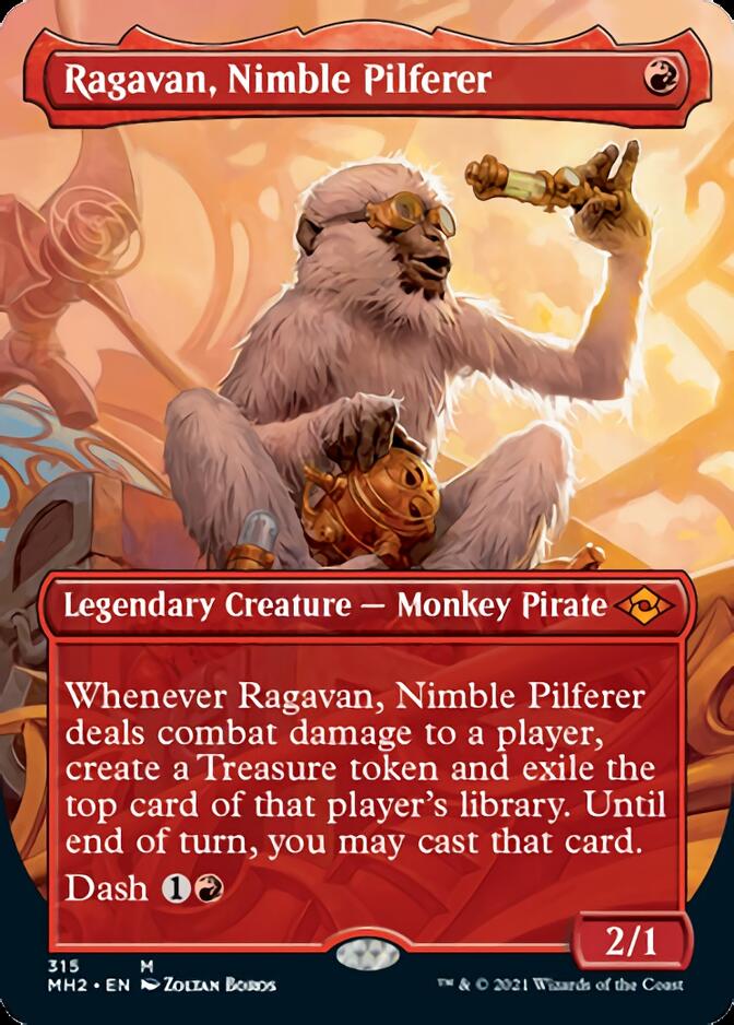 Ragavan, Nimble Pilferer (Borderless Alternate Art) [Modern Horizons 2] - Magic: The Gathering - Card Brawlers | Quebec | Canada |