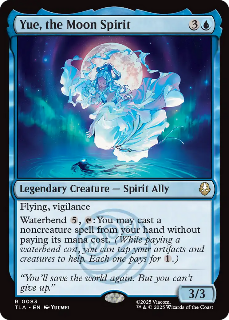 Yue, the Moon Spirit [Avatar: The Last Airbender] - Magic: The Gathering - Card Brawlers | Quebec | Canada |