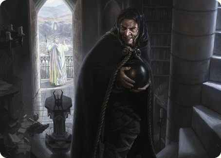 Grima, Saruman's Footman Art Card [The Lord of the Rings: Tales of Middle-earth Art Series] - Magic: The Gathering - Card Brawlers | Quebec | Canada |