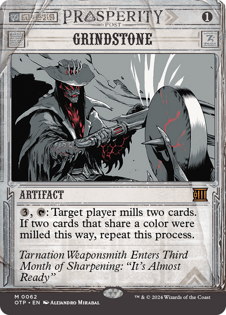 Grindstone [Outlaws of Thunder Junction: Breaking News] - Magic: The Gathering - Card Brawlers | Quebec | Canada |
