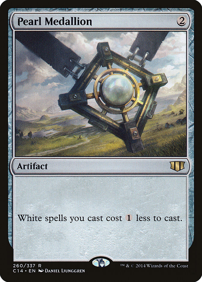 Pearl Medallion [Commander 2014] - Magic: The Gathering - Card Brawlers | Quebec | Canada |