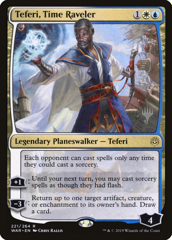 Teferi, Time Raveler (Promo Pack) [War of the Spark Promos] - Magic: The Gathering - Card Brawlers | Quebec | Canada |