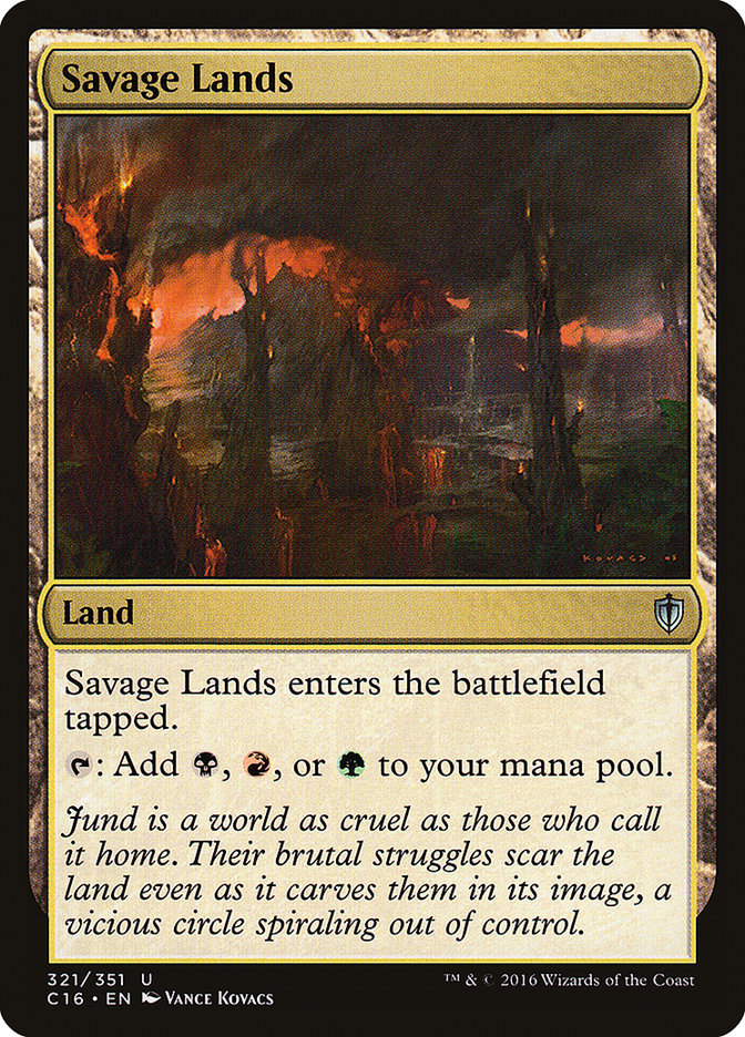 Savage Lands [Commander 2016] - Magic: The Gathering - Card Brawlers | Quebec | Canada |