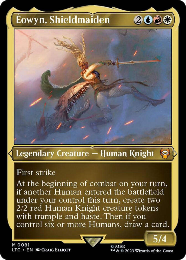 Eowyn, Shieldmaiden (Display Commander) [The Lord of the Rings: Tales of Middle-Earth Commander] - Magic: The Gathering - Card Brawlers | Quebec | Canada |