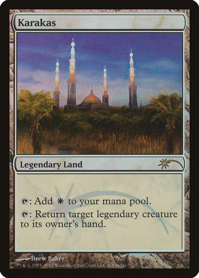 Karakas [Judge Gift Cards 2012] - Magic: The Gathering - Card Brawlers | Quebec | Canada |