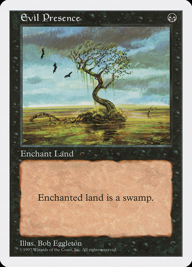 Evil Presence [Fifth Edition] - Magic: The Gathering - Card Brawlers | Quebec | Canada |