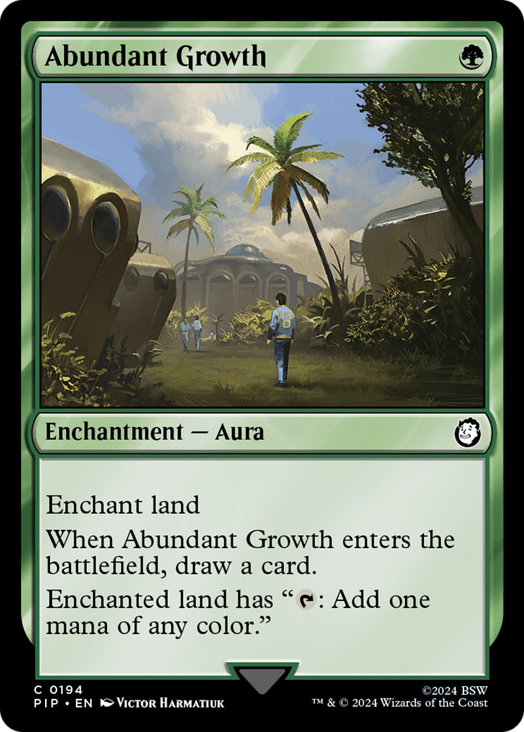 Abundant Growth [Fallout] - Magic: The Gathering - Card Brawlers | Quebec | Canada |
