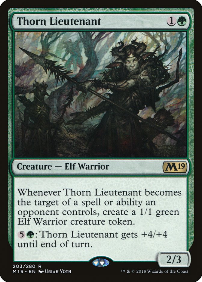 Thorn Lieutenant [Core Set 2019] - Magic: The Gathering - Card Brawlers | Quebec | Canada |