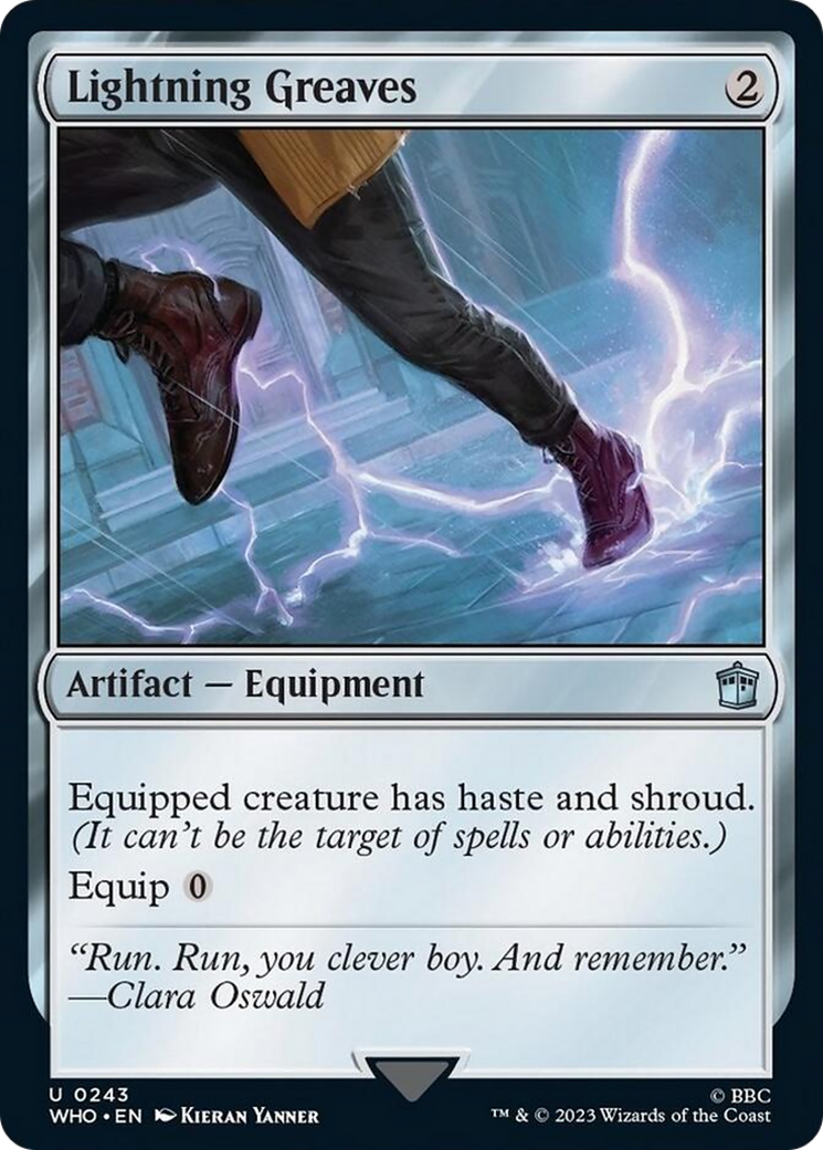 Lightning Greaves [Doctor Who] - Magic: The Gathering - Card Brawlers | Quebec | Canada |