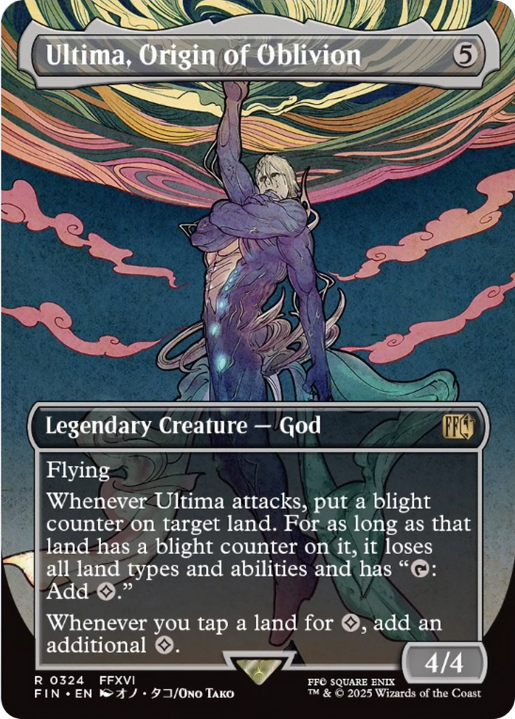 Ultima, Origin of Oblivion (Borderless) [FINAL FANTASY] - Magic: The Gathering - Card Brawlers | Quebec | Canada |