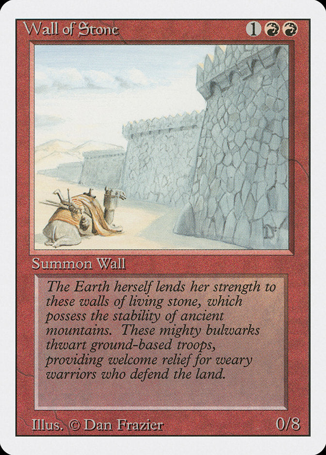 Wall of Stone [Revised Edition] - Magic: The Gathering - Card Brawlers | Quebec | Canada |