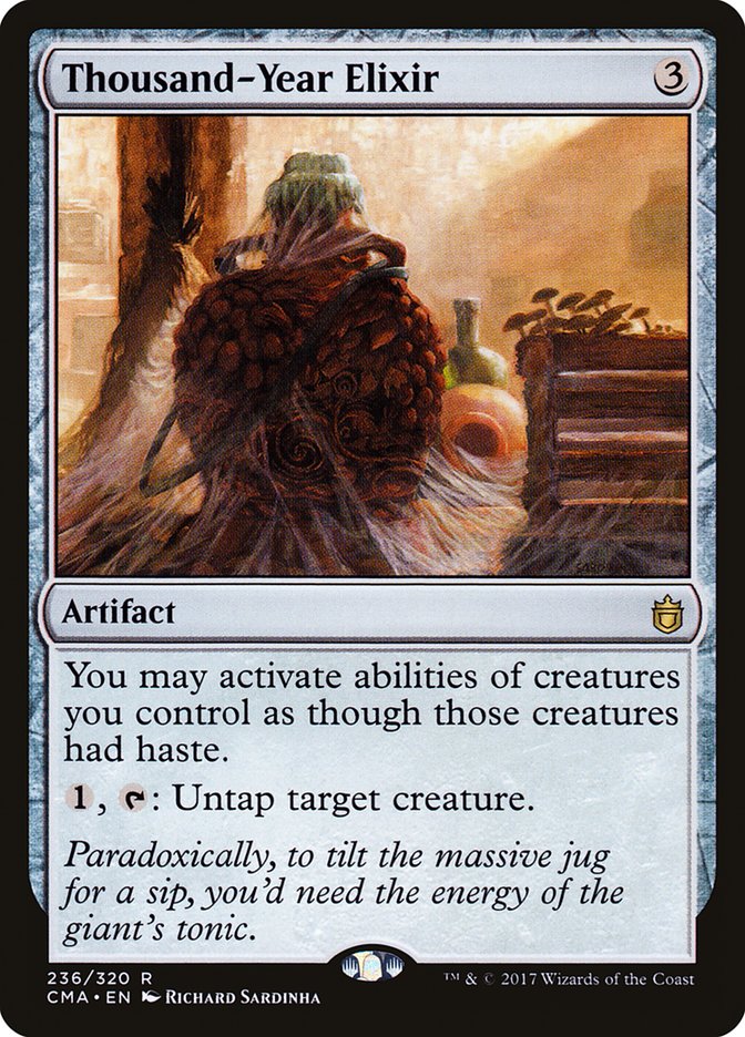 Thousand-Year Elixir [Commander Anthology] - Magic: The Gathering - Card Brawlers | Quebec | Canada |